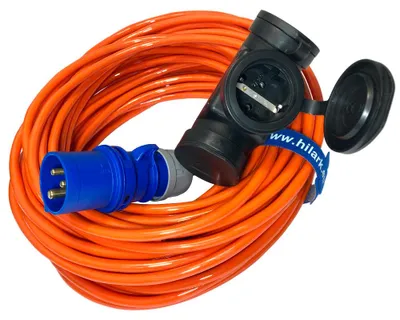 Image de Adaptateur camping-car PUR H07BQ-F 3x2,5 Camping 15m CEE