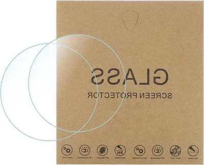 Produktbild von 5 Stück Glasfolie 40,5mm HD hart 2,5D hochauflösend