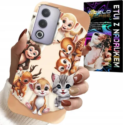 Obrázek produktu pro Pouzdro pro Oppo A80 5G - Dětské pouzdro Back in Animals Forest