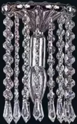 Produktbild von Deckenlampe Deckenleuchter Kronleuchter Silber Lüster Kristall Lampe