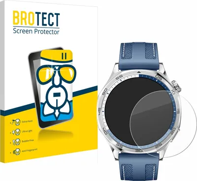 Produktbild von BROTECT Schutzglas für Huawei Watch GT 5 / GT 5 Pro (46 mm) Schutzfolie Panzer Folie Glas Display Schutz klar
