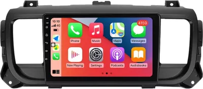 Produktbild von 9 Zoll Android 11 Autoradio GPS Navi für Citroen Jumpy, Peugeot Expert, SpaceTourer, Toyota Proace, 2016 - 2021. 4GB RAM 64GB ROM. Carplay