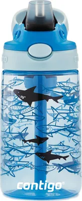 Zdjęcie produktu dla Bidon dla dzieci ContiGo! Easy Clean z ustnikiem 420ml - Rekiny