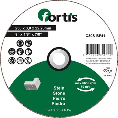 Produktbild von Fortis 4317784704502, Stein, 2,22 cm, 23 cm, 1 Stück(e)