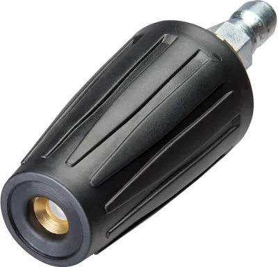 Produktbild von Zubehör für Hochdruckreiniger - Rotierendes Turbo-Düsenstück - 2,5 GPM - 3600 PSI - Rotierende Sprühdüse - Turbo-Düsenpistole - 1/4" Schnellanschluss - Hochdruckreiniger Pistolen-Düsenzubehör (025)