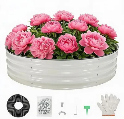 Produktbild von Hochbeet,Rostfreies Wetterfester Gartenbeet Pflanzkasten