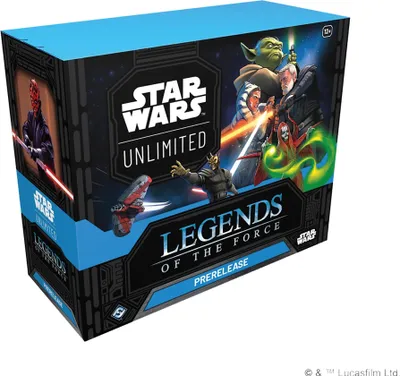 Produktbild von Prerelease-Box Star Wars Unlimited: Legends of the Force