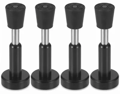 Produktbild von Edelstahl-Türstopper mit Gummi-Puffer