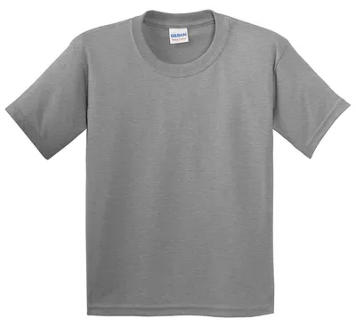 Produktbild von Gildan Kinder T-Shirt mit Rundhalsausschnitt, kurzärmlig FK392 (XL) (Sportgrau)