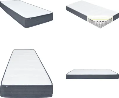 Produktbild von vidaXL Boxspringbett Matratze 200 x 80 x 20 cm - Boxspringbettmatratze - Boxspringbettmatratzen - Boxspringbett-Matratze - Boxspringbett-Matratzen