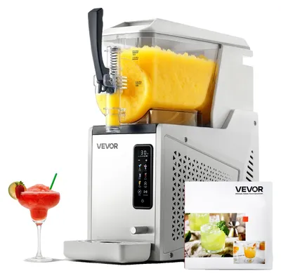 Produktbild von VEVOR Slush Maschine 1 x 3 L, Slusheis Eisbereiter 350 W (kein Eis nötig), Elekt