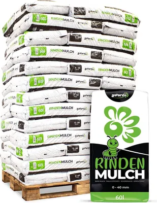 Produktbild von Galamio Rindenmulch 0 - 40 mm 60l x 39 Sack 2340l Palette