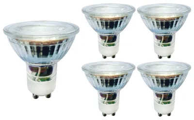 Productafbeelding van LED Line LED Spot PAR16 GU10 Helder - 5W 340lm 6500K - Koudwit - Vervangt 35W - 5 stuks