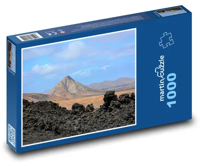 Obrázok produktu pre Puzzle 1000 Sopka a skalnatá krajina - martinpuzzle