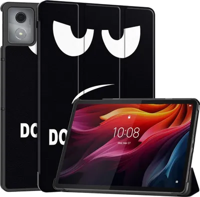 Produktbild von Lenovo Tab K11 Plus Hülle - Coverup Tri-Fold Ständer Klapphülle mit Schlaf/Wach-Funktion - Don't Touch