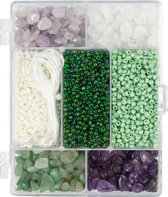 Image de Creativ Company set de bricolage de bijoux perles de cristal multicolores