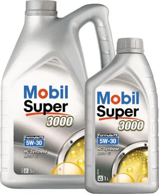 Produktbild von Hochleistungsmotorenöl Mobil Super 3000 X1 Formula FE 5W-30 5 L