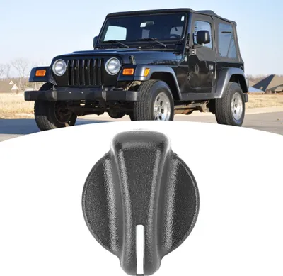 Image de Bouton dede climatisation A/C 5011218AA. Compatible avec Jeep Wrangler 1999-2004