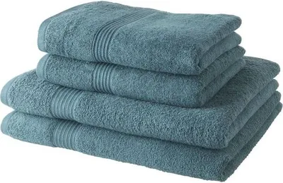 Zdjęcie produktu dla Ręczniki Kąpielowe i Ręczniki do Rąk Today, 50x90 cm + 70x130 cm, 100% Bawełna, Paw, Zestaw 4 szt.