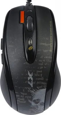 Produktbild von A4Tech F5, USB, Schwarz, rechts, Spielen, PC, Reifen