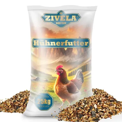 Productafbeelding van Natuurlijk kippenvoer - 25 kg mengsel van korrels