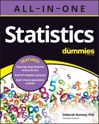 Zdjęcie produktu dla Statistics All In One For Dummies – Lingua: Inglese