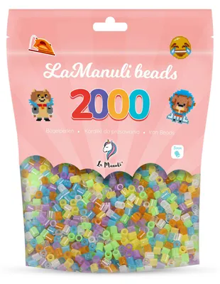 Produktbild von Bügelperlen 2000 GLITZER [LA.W01-6]