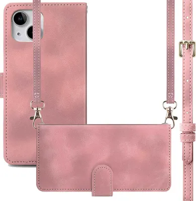Zdjęcie produktu dla imoshion Etui ze sznurkiem dla Apple iPhone 14 / 13 - różowy