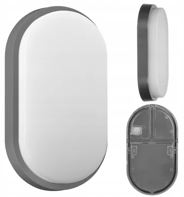 Image de Adviti NEFRYT Lampe Murale Extérieure LED IP54 10W Gris