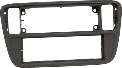 Image de Adaptateur de façade 1-DIN compatible avec Skoda CitiGo / Seat 12/2011 > noir