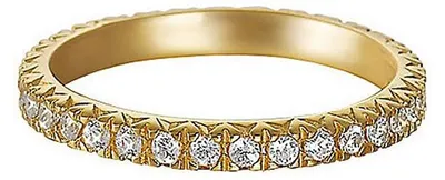 Produktbild von Esprit Damen Ring Silber Gold Zirkonia Brilliance ESRG91986B, Ringgröße:56 (17.8 mm Ø)