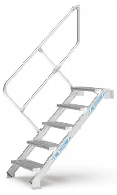 Produktbild von Zarges Treppe 45° 600mm Stufenbreite 5 Stufen