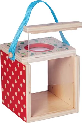 Produktbild von Holz-Lupenbox zum Beobachten