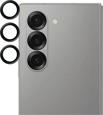 Produktbild von PanzerGlass SAFE. by ® Kameraschutz Schwarz Samsung Galaxy Z Fold6, Samsung, Samsung - Galaxy Z Fold6, Trockene Anwendung, Kratzresistent, Schockresistent, Schwarz, 1 Stück(e)
