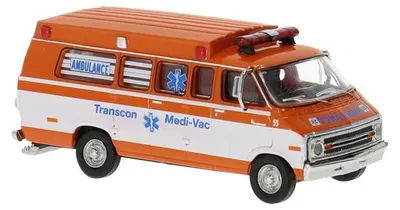 Produktbild von Brekina Dodge Ambulance Transcon 18305