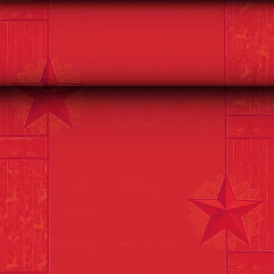 Produktbild von Papstar 88167, Rechteckig, Rot, Papier, 400 mm, 24000 mm, 1 Stück(e)