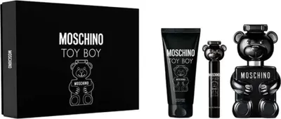 Produktbild von Toy Boy Set parfümiertes Wasserspray 100ml + Körpergel 100ml + parfümiertes Wasserspray 10ml