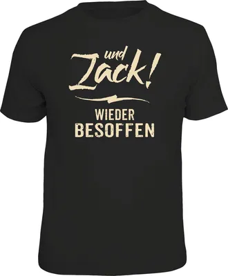 Produktbild von Fun - Textilien - und zack wieder besoffen