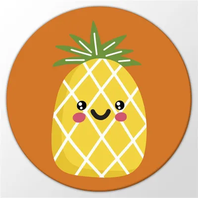 Produktbild von Huuraa Magnet Ananas Geschenk Kühlschrankmagnet 59mm Kühlschrankmagnet Flaschenöffner Ananas Präsent