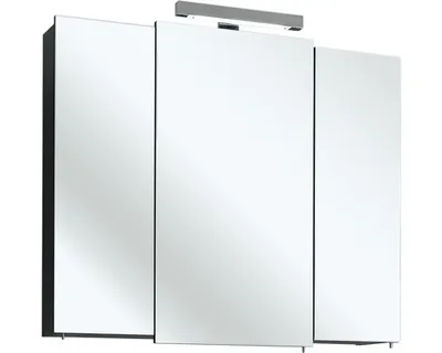 Produktbild von Spiegelschrank Pelipal Mainz Livorno I 68 x 20 x 73 cm anthrazit 3-türig IP 44