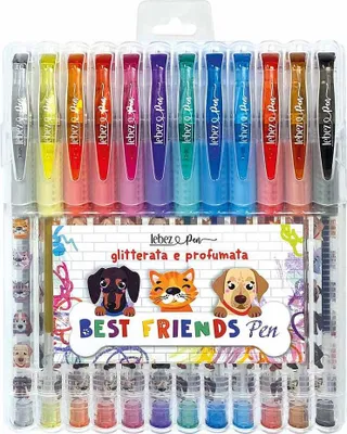 Produktbild von Lebez 81186 Gelstift Verschlossener Gelschreiber Mehrfarbig 12 Stück(e)