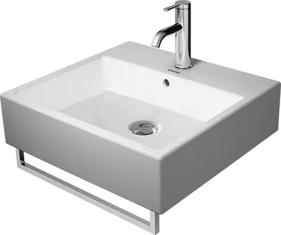 Produktbild von Duravit Handtuchhalter VERO Quadratrohr 14 mm für Möbelwaschtisch 045470 chrom
