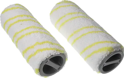 Produktbild von vhbw 1x Steinwalzenset kompatibel mit Kärcher FC 8 Smart Signature Line, FC 7 Cordless Premium, FC 7 Signature Line Hartbodenreiniger - Doppelpack
