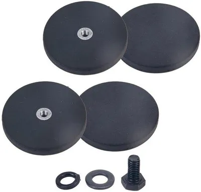 Produktbild von Famanu Neodymium Magneten mit Gewinde - 4 Stück 88 mm M6