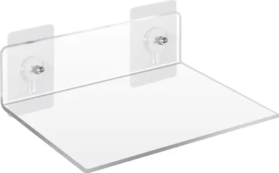 Produktbild von Wandregal ohne Bohren - Selbstklebendes Acrylregal für moderne Interieurs