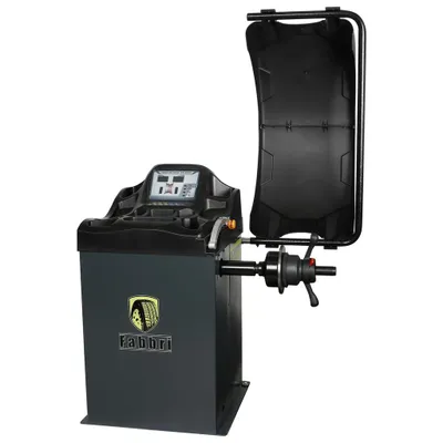 Produktbild von Reifenwuchtmaschine 10"-24" Räder 200U/min Auswuchtmaschine 370W 230V Fußbremse