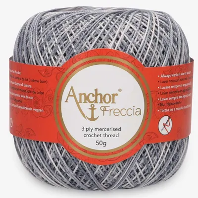 Image de Anchor Freccia Multicolour 12 | Fil à Crocheter Fin 100% Coton pour Dentelle (color 09445)