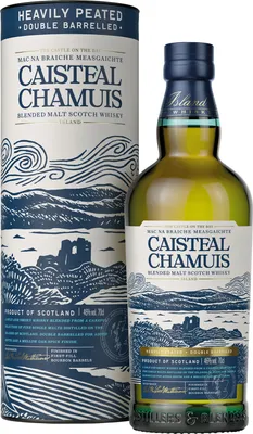 Produktbild von Caisteal Chamuis - Heavily Peated - Double Barrelled - Island Blended Malt Scotch Whisky
