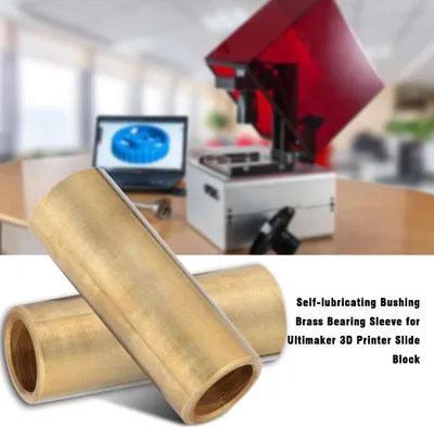 Zdjęcie produktu dla Samosmarująca tuleja łożyskowa z mosiądzu do bloku ślizgowego drukarki Ultimaker 3D 8 * 11 * 30 mm