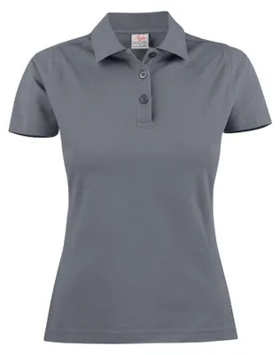 Image de T-shirt polo pour femmes "Surf Light RSX" de la marque Printer, modèle ET638 (taille S), couleur gris acier